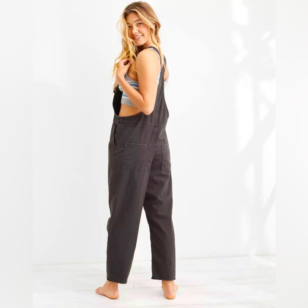 Aerie Werk and Play Twill Overalls